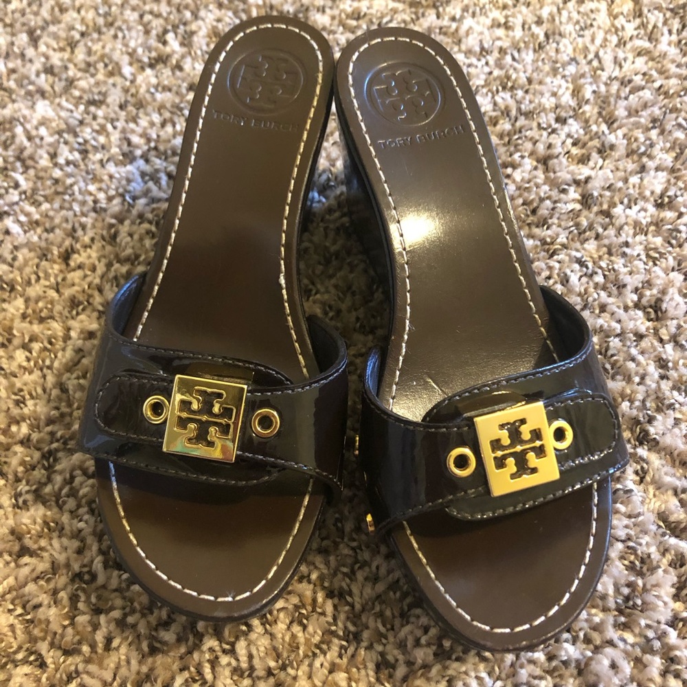 Tory Burch wedge slide